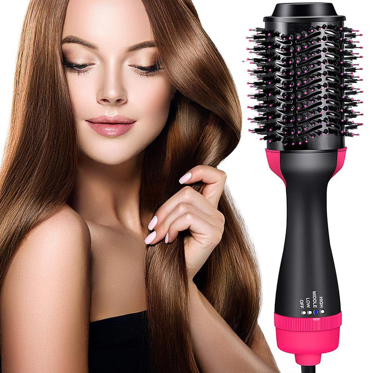 One Step Hot Air Brush (Dryer + Styler)