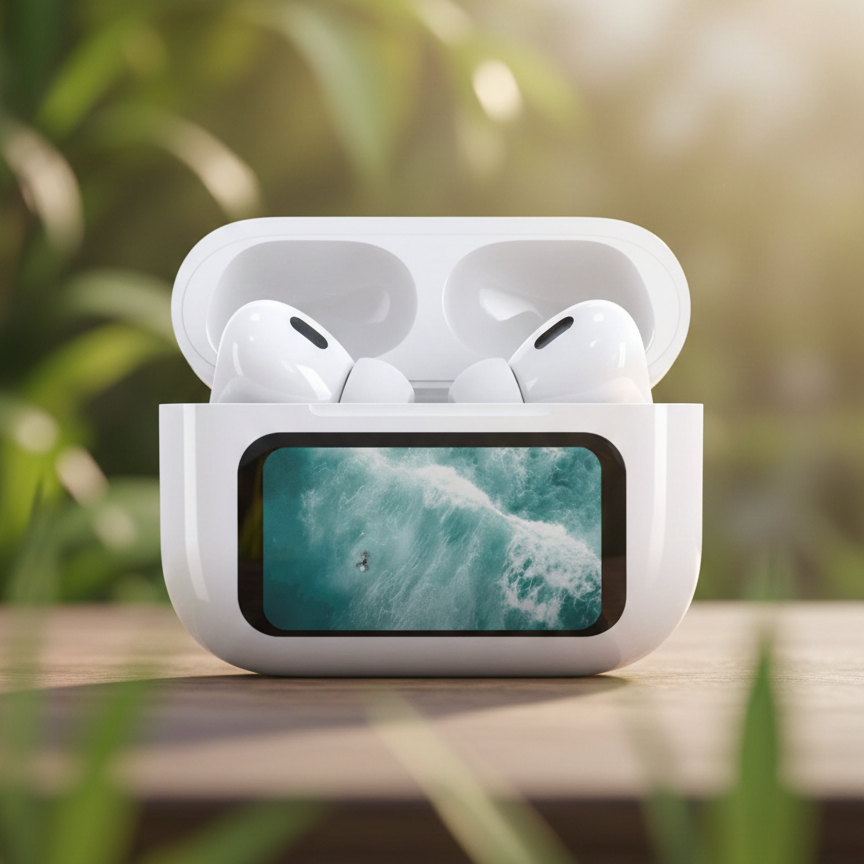 A9 LED Display Earbuds Touch Screen