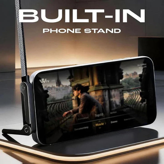 240W Type C Charging Cable with Built-in Phone Stand