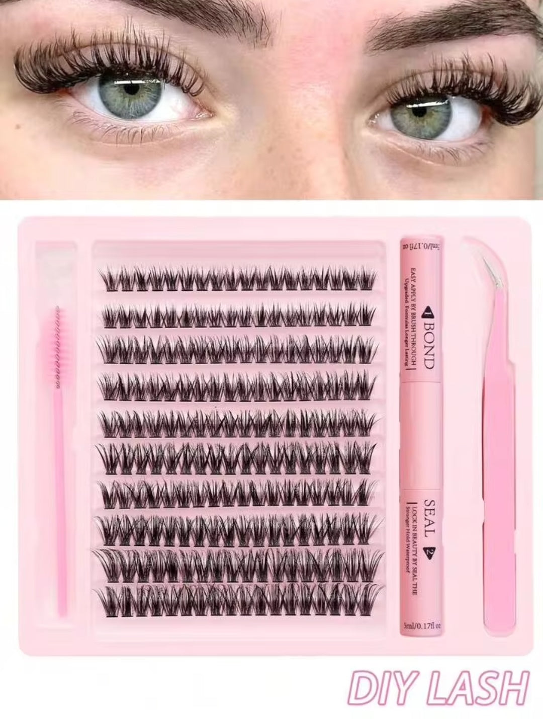 Cluster Eyelash Extension DIY Kit