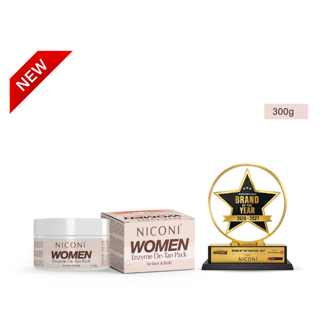 Niconi Women Enzyme De-Tan Pack For Face & Body
